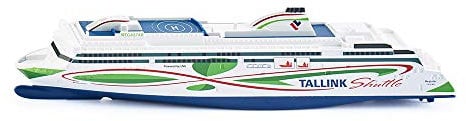 siku 1728, Ferry Tallink Megastar, 1:1000, Métal/Plastique, Blanc/Bleu/Vert, Polyvalent