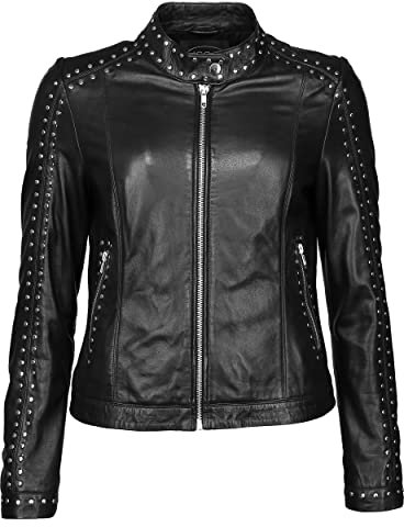 JCC Lederjacke 870041 Black L Black