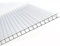 AtHaus® Placas alveolares de policarbonato – 200 dimensiones disponibles | 1350 x 720 – Grosor 4 mm | Transparentes, resistentes a los rayos UV | Placas de doble pared irrompibles para invernaderos
