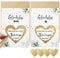 BETESSIN Trauzeugen fragen Rubbelkarte inkl. 2 x Grußkarten/ 2 x Umschläge/ 4 x Aufkleber Hochzeitseinladungen Hochzeitskarten Geschenke Idee für Trauzeuge & Trauzeugin usw.