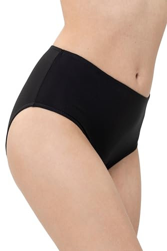 SliPss - Inkontinenzslip - Mit austauschbarem Einleger - S - Farbe Schwarz - Hohe Taille - Hohe Absorptionskapazität bis zu 500 ml - Waschbar und wiederverwendbar - Diskret - 1 Stück