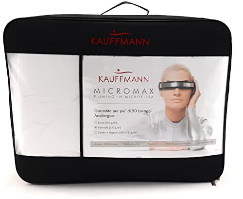 Kauffmann Daunendecke aus Kunstfaser MicroMax (Winterwärme, 250 x 220 cm, lang)