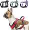 LiebeDD Hundegeschirr Rot S - Brustgeschirr Hund Klein Reflektierend Anti Zieh Hunde Geschirr Hund Zuggeschirr Gepolstert mit Griff Dog Harness für Welpen Kleine und Mittelgroße Hunde