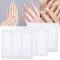 Sibba 36 Stück French-ManiküRe-Nagelaufkleber-Streifen Selbstklebende Nageldesign-Werkzeuge Nagelband Gebogene Nagelspitzen Gel-Nagelaufkleber für Diy-Dekoration Schablonenwerkzeuge (Stil A)