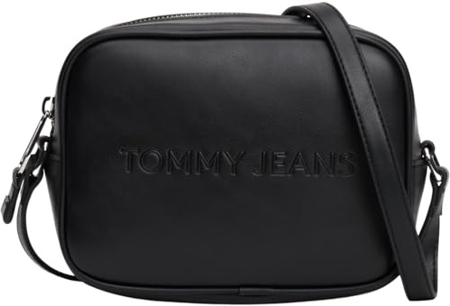 Tommy Jeans Damen Crossbody Bag Tasche Camera Bag Klein, Schwarz (Black), Einheitsgröße