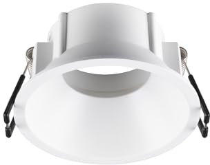 SLV NEW TRIA 75, Deckeneinbauring, vertieft, D: 8.2 H: 4.3 cm, IP 20, weiß