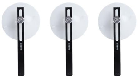 Graootoly 3 Stück 0A3T LCD-TV-Bildschirm- und Reparatur-Lichtleiste, LCD-Seitenstange, verstellbarer Fixierclip, einfach zu bedienen