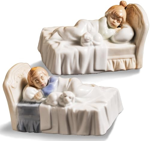 MTME Porzellan-Figuren, Kindheit, Erinnerungsstücke, Geschenke, Skulptur, Heimdekoration (schlafend)