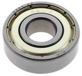 ELECTROTODO rodamiento 6201 2Z compatible con lavadora Whirlpool, 481252028092