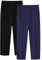 JINSHI Pantaloni Lunghi Pigiama Uomo Pantaloni Pigiama Lungo Modal Morbido Leggero Abbigliamento da notte Pantaloni da Salotto Casa Nero, Blu marino Taglia L