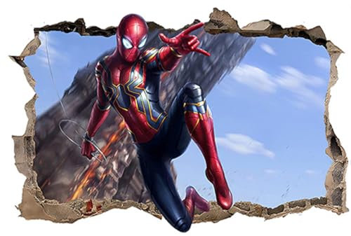 2pcs 3d Avengers League Aufkleber Kinderzimmer Dekoration Wandaufkleber Pvc Cartoon Tapete Selbstklebende Poster Aufkleber 40 * 60cm