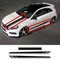 Auto Emblem Aufkleber für bmw,Selbstklebend Abzeichen Logo Stickers Number Letters Zeichen Badge Decal Auto Karosserie Dekoration Zubehör,Black
