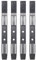 Cpolebev 2 Paires de Rails de Disque Dur Accessoires de Cage de Châssis GlissièRe de Baie de Lecteur Rails en Plastique pour Caddie de Plateau de Disque Dur 3,5 à 5,25