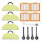 Pack d'accessoires de rechange compatible avec divers aspirateurs robots Shark