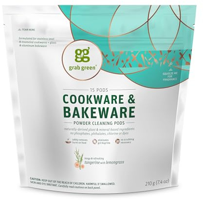 Grab Green Tangerine Cookware Cleaner 15 Ld, 0.02 Pound