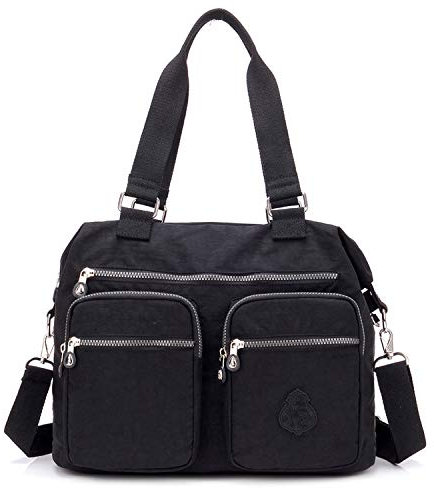 Outreo Schultertasche Designer Handtasche Damen Messenger Bag Umhängetasche Mädchen Taschen Wasserdichte Kuriertasche Sporttasche Reisetasche für Strandtasche Nylon