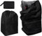 Yuccer Infant Car Seat Travel Bag, Gate Check Travel Bags Protector with Strap for Airplane(Black)