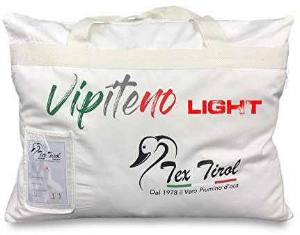 tex Family Daunen Gänse Daunex Tirolo Light 100 Daunen Gänse leicht Sommer Doppelbett mit Unterbett