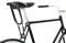 oopsmark Support en Cuir pour antivols en U Kryptonite pour vélos - Se Fixe aux Rails du siège U-Lock - Cuir Noir