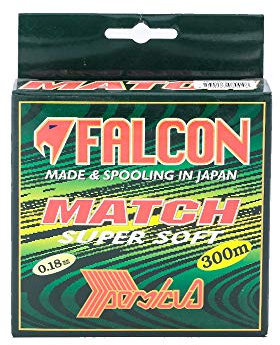 Falcon Nylon Match Fluorocoated, Persicus, 300 mt Filo da Pesca, Azzurro, 0.12