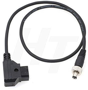 D-Tap auf Verriegelung DC 2,1 mm Stromkabel für Lectrosonics Receiver Videogeräte PIX-E7 Atomos Ninja V Monitor Stromkabel