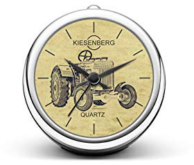 KIESENBERG Design Tischuhr Geschenk für Dieselross F20 Traktor Fan Uhr T-20456