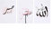 Mumusuki 3 Panel Leinwand Wandkunst Islam muslimischen Stil Wandkunst Leinwand Malerei dekorative Bild Home Decoration (21x30cm)