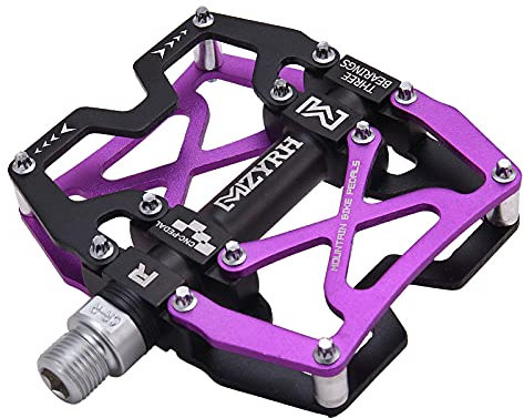 MZYRH Pedali per mountain bike, ultra forte Colorato CNC Lega di Alluminio Lavorato a macchina 9/16 Guarnizione ruota 3 cuscinetti reiffest Impermeabile Antipolvere