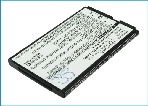 TCTK Akku 650mAh Kompatibel mit [LG] 100c, 220c, 230 Nite, 300g, 410g, 450, Aries, CB630, CE110, CP150, G100, GB102, GB130, GS170, Invision, KP100, KP105, KP106 (Ruby), KP110, KP170, KP200, KP FBA