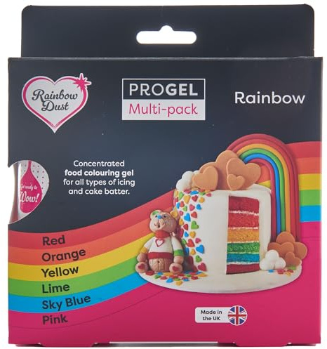 Rainbow Dust ProGel Rainbow Multipack 6 x 25 g