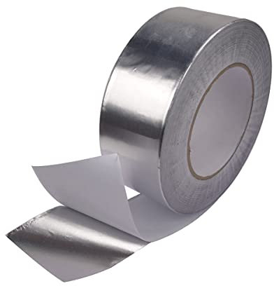 50mm x 50m Aluminium Self Adhesive Tape ,Aluminium Foil Heat Insulation Tape,Anti-aging and durable