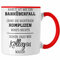 Trendation - Jobwechsel Tasse Geschenk für Kollegen Kollegin Abschied Abschiedsgeschenk Neuer Job Kaffeetasse Geschenkidee (Rot)