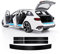 Blackshell® Basic Lackschutz Set kompatibel mit Škoda Octavia Kombi | Typ NX5 | Bj. 2019-2024 Carbon Matt - ohne werksseitig installierte RS Schutzleisten - passgenauer Lackschutz