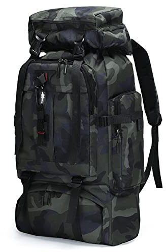 80L Wanderrucksäcke Reiserucksack Rucksack Trekkingrucksäcke Multifunktionale Tagesrucksack Herren Damen Outdoorrucksack Daypack
