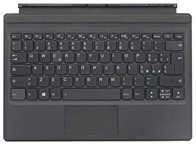 RTDPART Tastiera di Ricambio del Computer Portatile per Lenovo Ideapad Miix 510 Miix 510-12ISK Miix 510-12IKB Italia IT Tablet Folio con retroilluminazione Nero Nuovo