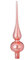 Inge Glas Christbaumspitze 26cm | Weihnachtsbaumspitze aus Glas | Hochwertige Spitze für den Weihnachtsbaum Weihnachten (Vintage Rose | bonbonrosa Opal)