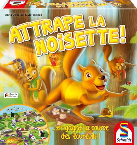 Schmidt Spiele 88372 Atrappe la Noisette, Jeux pour Enfants