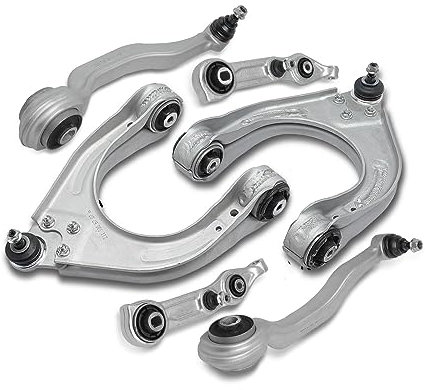 Frankberg 6x Querlenker Satz Vorderachse unten Kompatibel mit CLS C219 2004-2010 E-Klasse W211 2002-2008 E-Klasse T-Model S211 2003-2009 Alle Motoren Replace# 2113308107