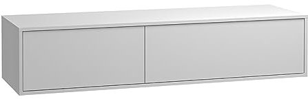 Vente-unique-Mueble de baño Flotante Blanco- 150 cm- ISAURE