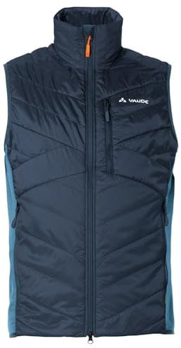 Vaude Sesvenna Vest IV für Herren – Isolierende Steppweste mit PrimaLoft Füllung, Atmungsaktive & wasserabweisende Herren Weste mit Stretch-Einsätzen – Ideal für Skitouren & Trekking