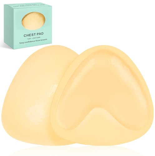 xinrongda Imbottiture Reggiseno Autoadesive Inserti Estraibile Push Up Seno Rinforzatore per Bikini, Copricapezzoli Reggiseno, Nastro per Abito Cerimonia Donna Reggiseno Adesivo