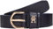 Tommy Hilfiger Essential Effortless 2.5 Aw0Aw16836, Cinture, Donna, Blu (Space Blue), 90