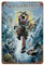 MYSJWLPOT Videospiel Shadowrun Metallposter Wanddekoration Kunst Metall Blechposter Moderne Wohnkultur Kunst Metall Poster Home Bar Shop Dekorationen Vintage Schild Geschenk 30 x 20 cm