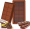 NathrBTV 2 Pièces Moule Tablette Chocolat,Moule Silicone Moule Chocolat moules à chocolat en silicone profond Convient Aux Pépites de Chocolat Pralines Bonbons Faits Maison