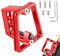 Bike Front Carrier, Aluminum Alloy Bike Rack, Cycling Bag Rack, 3 Hole Anti-Slip Front Carrier Adapter Multipurpose User-Friendly Front Carrier Block, Anti-Fall Bag Rack for Cycling