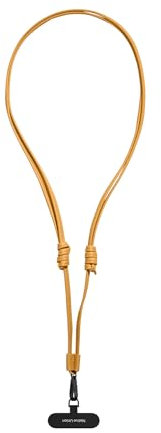 Native Union (Re Classic Sling – Verstellbarer & abnehmbarer Crossbody-Handyriemen – Für die meisten Smartphones – AirPods-Lanyard – Robuste & recycelte Materialien (Kraft)
