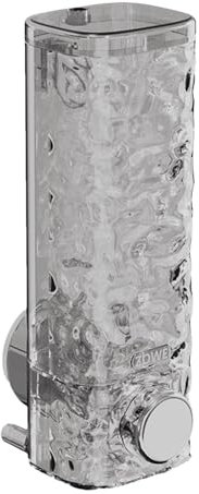 Distributeur de savon de douche mural | Distributeur de savon pressé à ventouse de 450 ml | Distributeur de savon corporel mural pour shampooing, après-shampooing, savon, corps