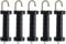 WinHUb 5PCS Electric Fence Handles Insulated Spring Tension Gate Handle Replacement Accessories for Fencing