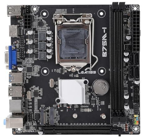 Gaming Motherboard, for LGA1155 CPU, Core 2nd and 3rd Gen CPUs, DDR3 Memory, with VGA and, 3.0, M.2 NVME Support