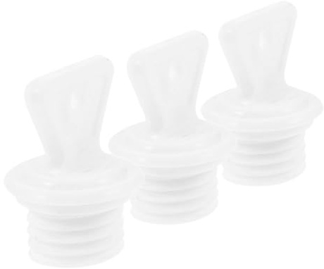 Beavorty 3 Pièces Bouchon pour Bouillotte Lot de Bouchons Étanches Caoutchouc Joint de Remplacement pour Bouillotte